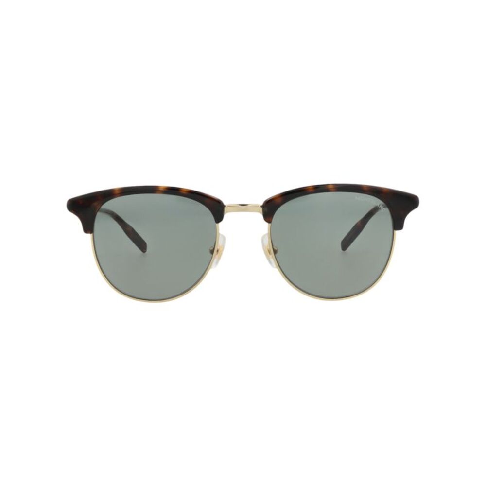 Montblanc Round-Frame Injection Sunglasses Multi Mens